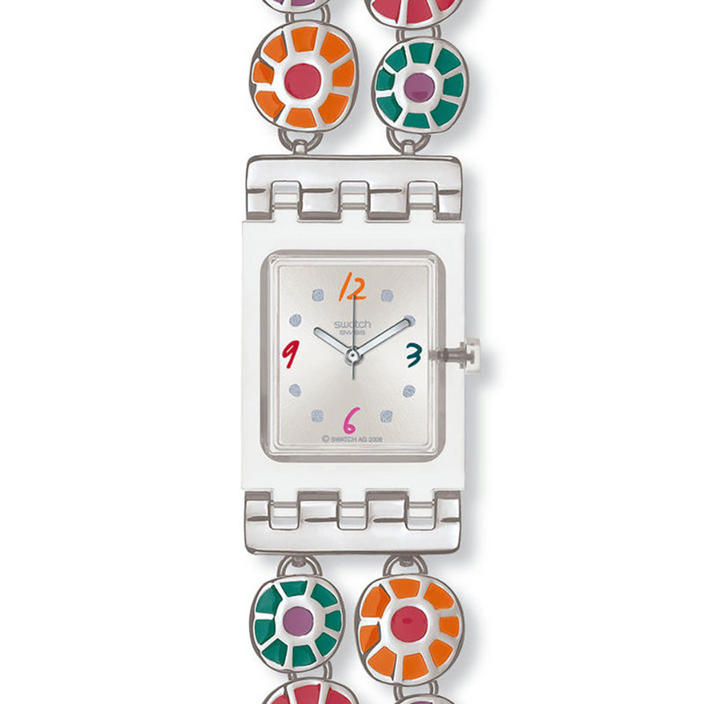 Swatch Square Flash Berries SUBK143G