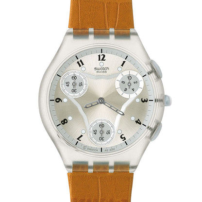Swatch Skin Chrono Flatzone Honey SUYK100D