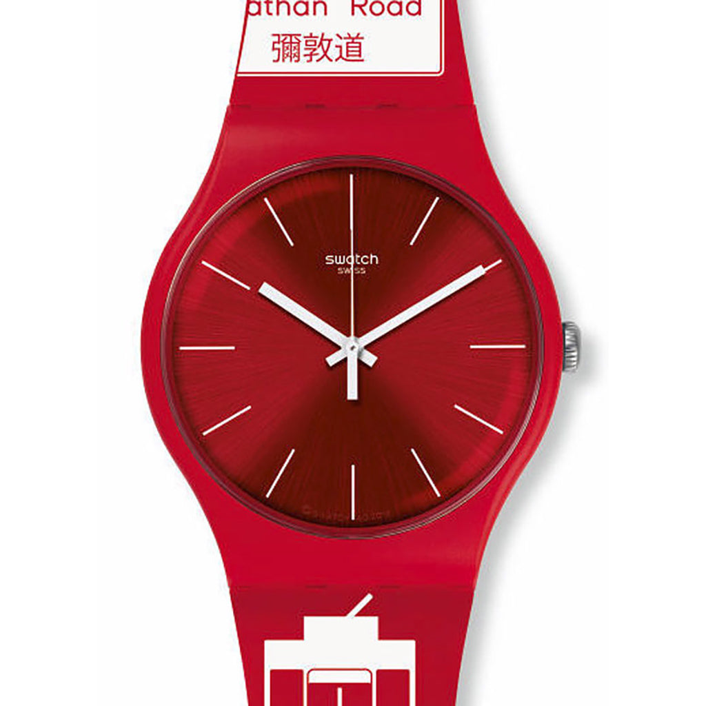 Swatch New Gent Special FLOWER BAY Destination Special 2017 Hong Kong SUOZ232