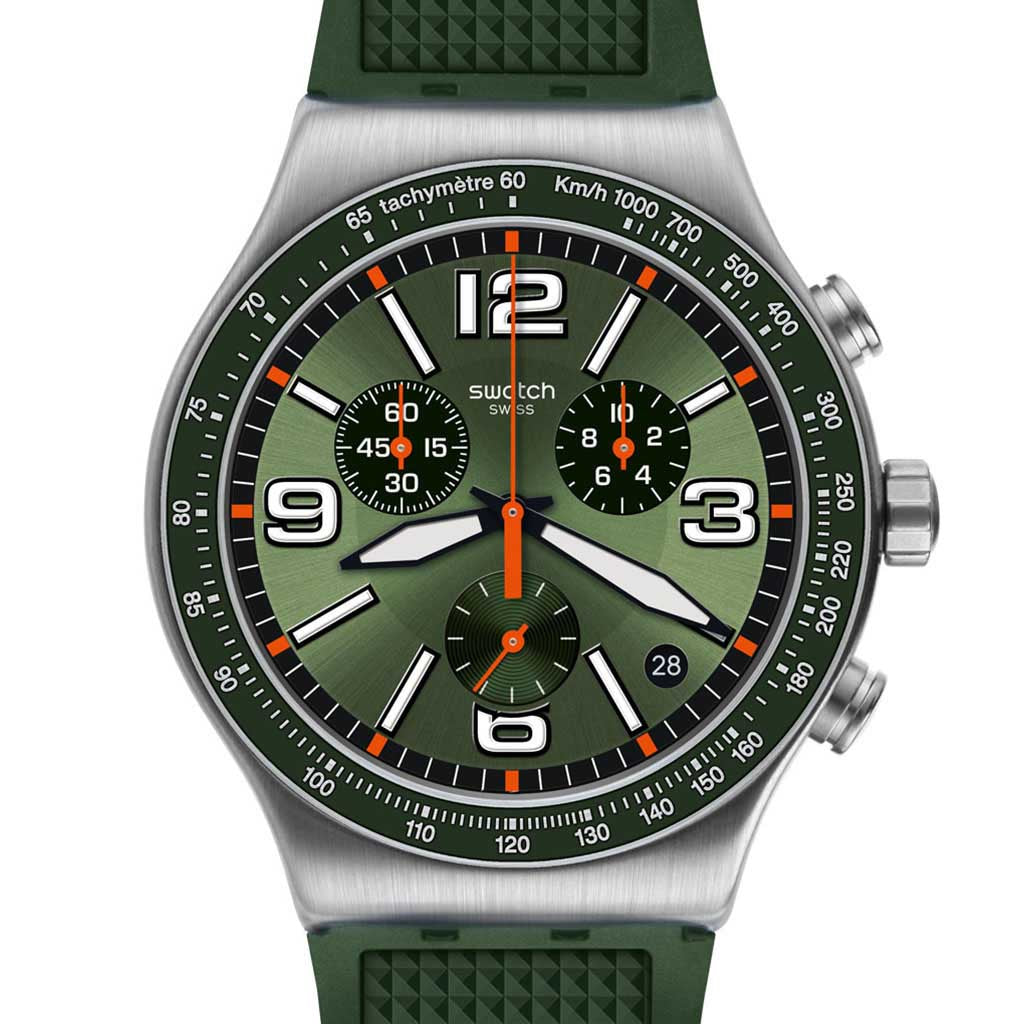 Swatch Irony New Chrono Forest Grid YVS462