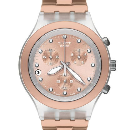 Swatch Irony Diaphane Chrono Full Blooded Caramel SVCK4047AG