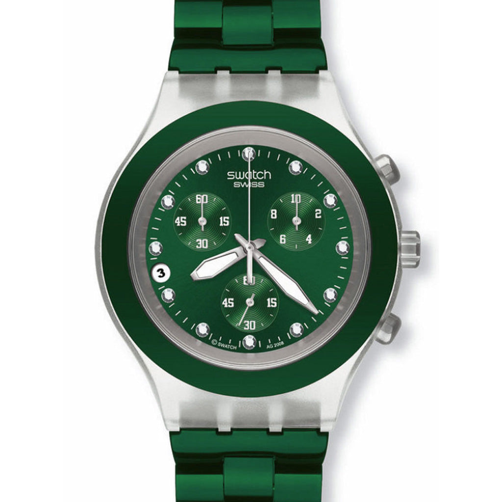 Swatch Irony Diaphane Chrono Full Blooded Green SVCK4043AG