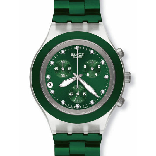 Swatch Irony Diaphane Chrono Full Blooded Green SVCK4043AG