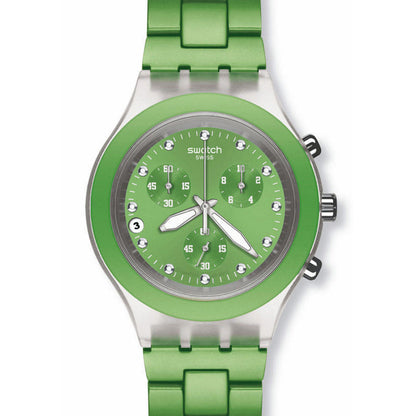 Swatch Irony Diaphane Chrono Full Blooded Lime SVCK4071AG