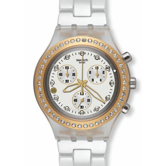 Swatch Irony Diaphane Chrono FULL BLOODED MARVELOUS YELLOW SVCK4068AG