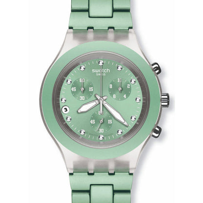 Swatch Irony Diaphane Chrono FULL BLOODED MINT SVCK4056AG