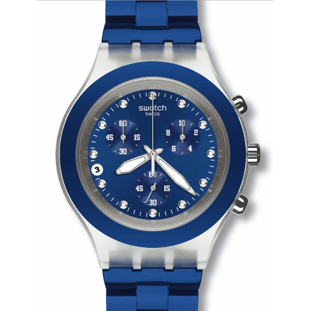 Swatch Irony Diaphane Chrono FULL BLOODED NAVY SVCK4055AG