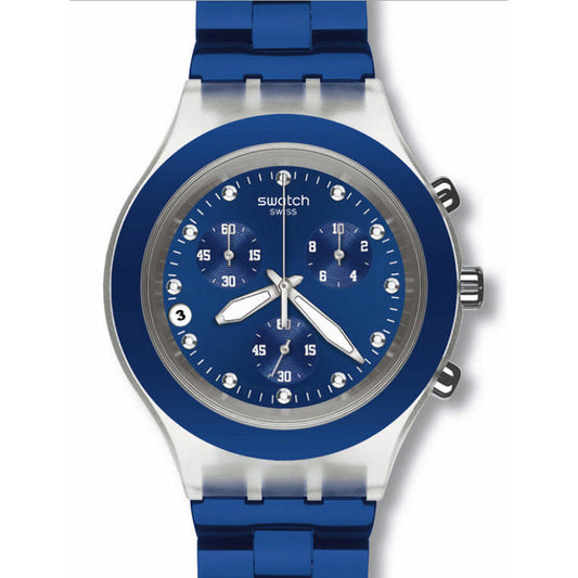 Swatch Irony Diaphane Chrono FULL BLOODED NAVY SVCK4055AG