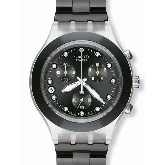 Swatch Irony Diaphane Chrono Full Blooded Night SVCK4035G