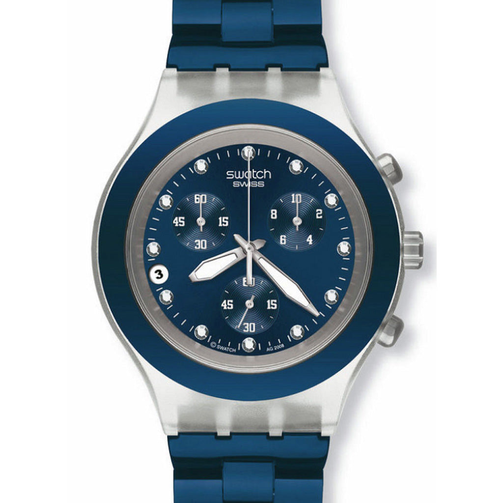 Swatch Irony Diaphane Chrono Full Blooded Sea SVCK4041AG