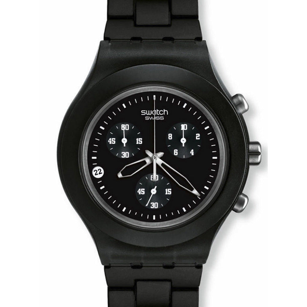 Swatch Irony Diaphane Chrono FULL BLOODED SMOKY BLACK SVCF4000AG