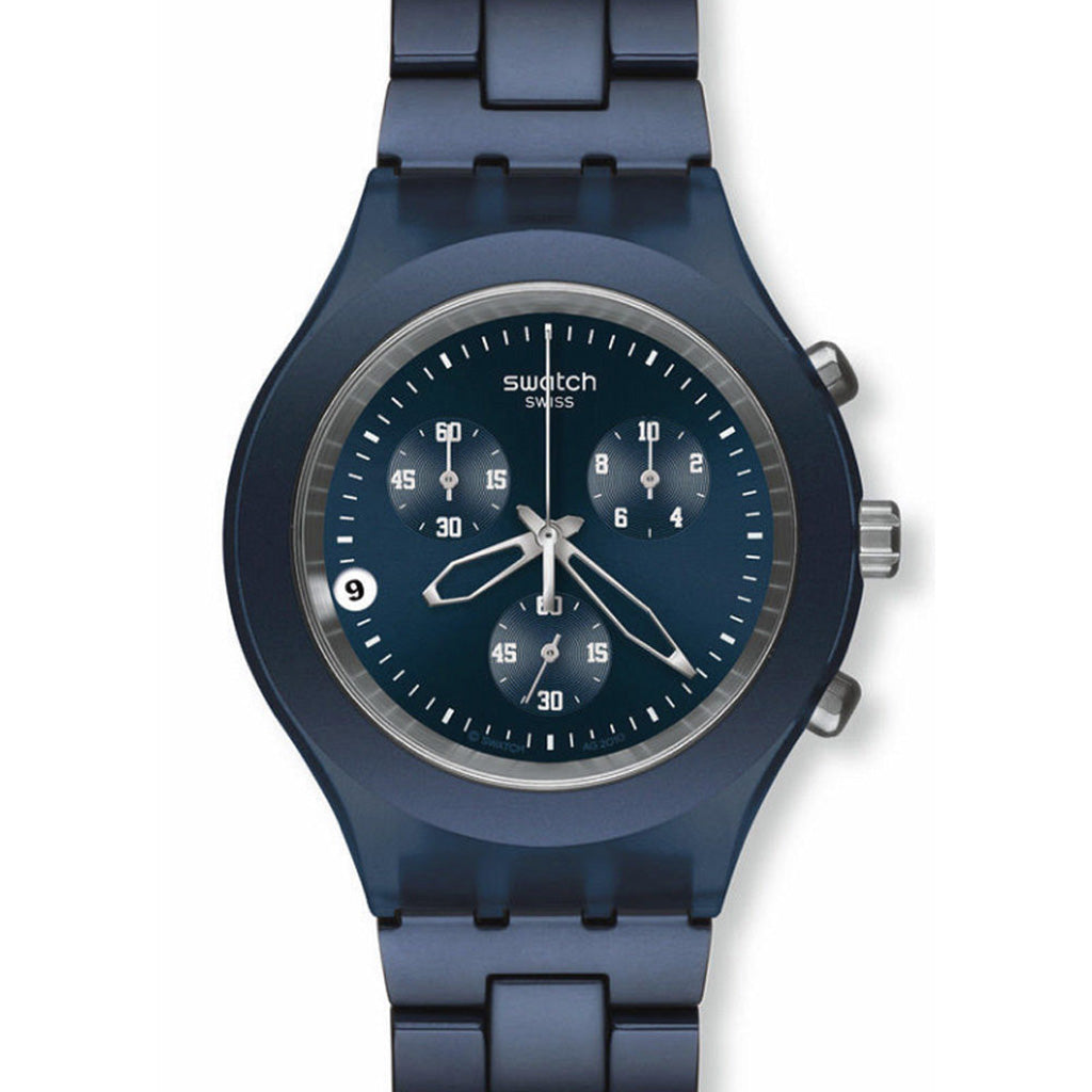 Swatch Irony Diaphane Chrono FULL BLOODED SMOKY BLUE SVCN4004AG