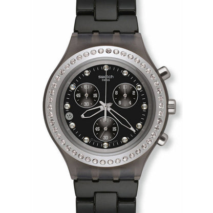 Swatch Irony Diaphane Chrono FULL BLOODED STONEHEART SILVER SVCM4009AG