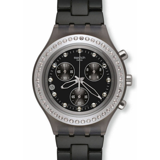 Swatch Irony Diaphane Chrono FULL BLOODED STONEHEART SILVER SVCM4009AG