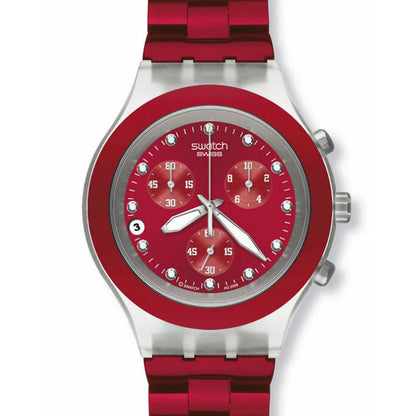 Swatch Irony Diaphane Chrono Full Blooded Sunset SVCK4044AG