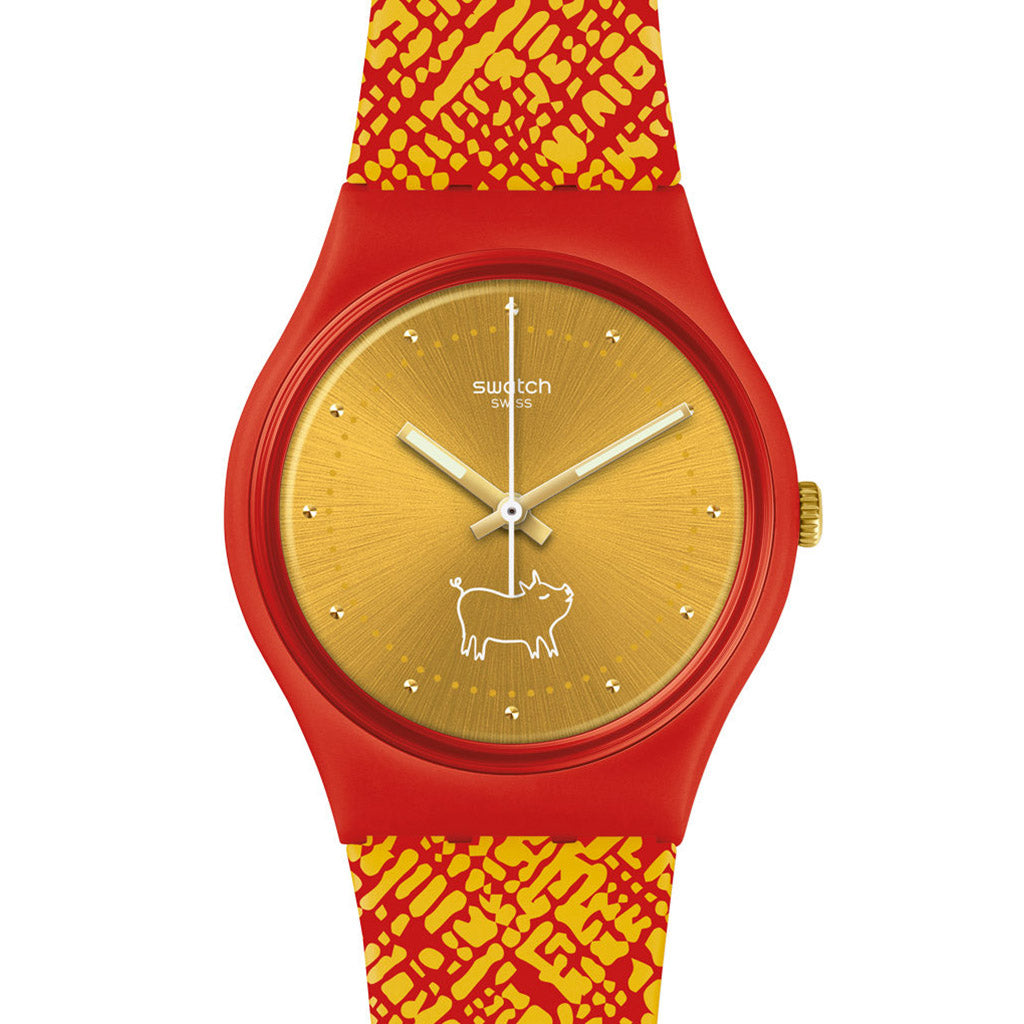 Swatch Gent gem of new year GZ319 chinese new year special 2019