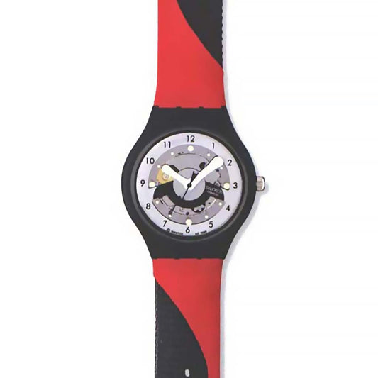 Swatch Autoquartz Generator Red STZ100D