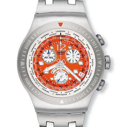 Swatch Irony The Chrono Get Fly Arancione yos415g