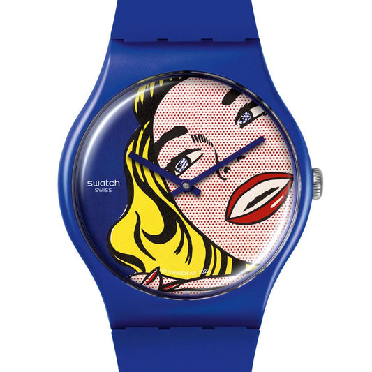 Swatch New Gent Girl by Roy Lichtenstein SUOZ352