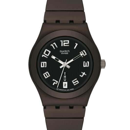 Swatch Irony Medium Glam is Brown YLC7000AG