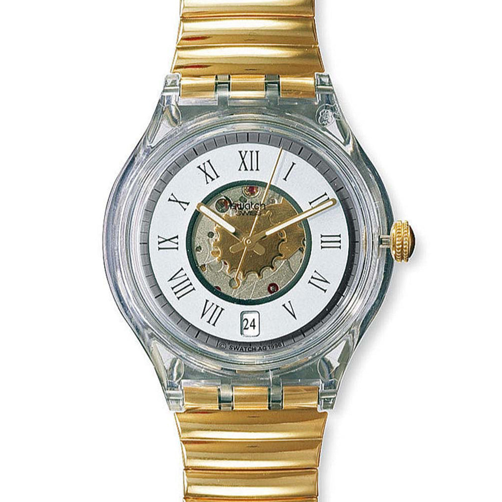 Swatch Automatic Gold Box SAK403