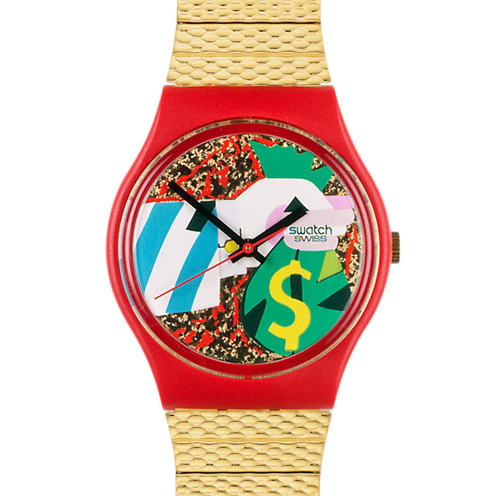 Swatch Gent Collage Dore GR116CA/B