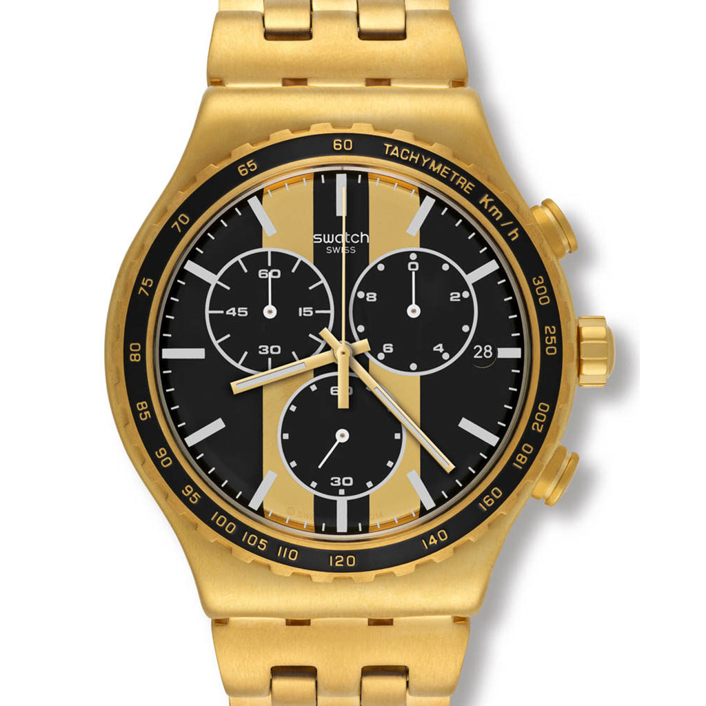 Swatch New Irony Chrono Golden Fever YVG400G