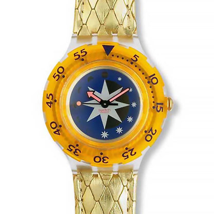 Swatch Scuba 200 Golden Island SDK112