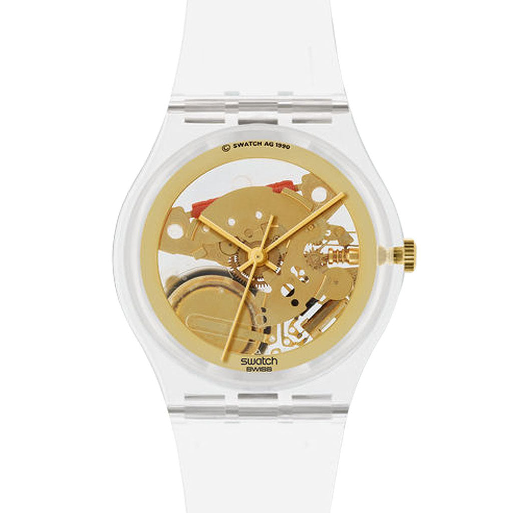 Swatch Gent Club Special GOLDEN JELLY GZ115