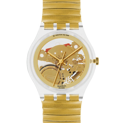 Swatch Gent Golden Jelly Flex GZ115CA/B