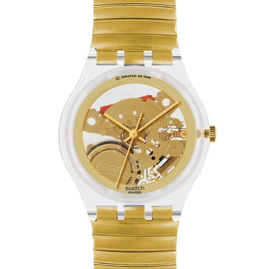 Swatch Gent Golden Jelly Flex GZ115CA/B