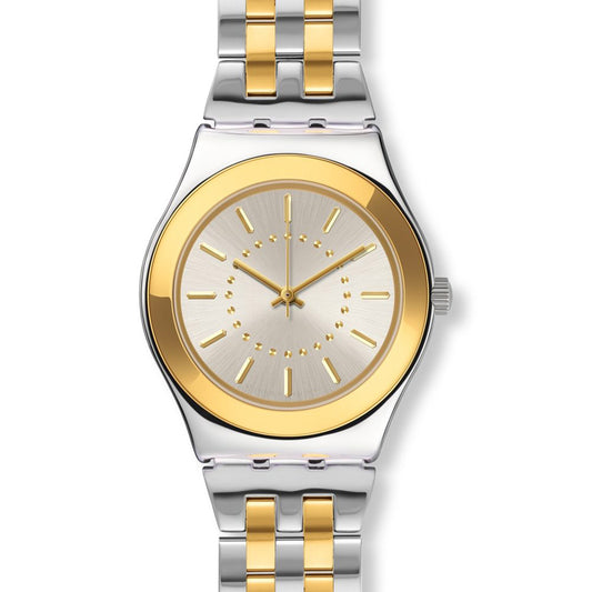 Swatch Irony Medium Goldensilver YLS207G