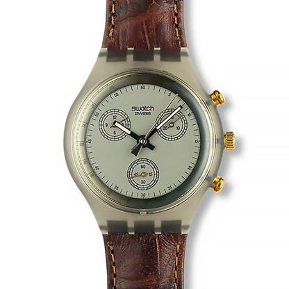 Swatch Chrono Goldfinger SCM100
