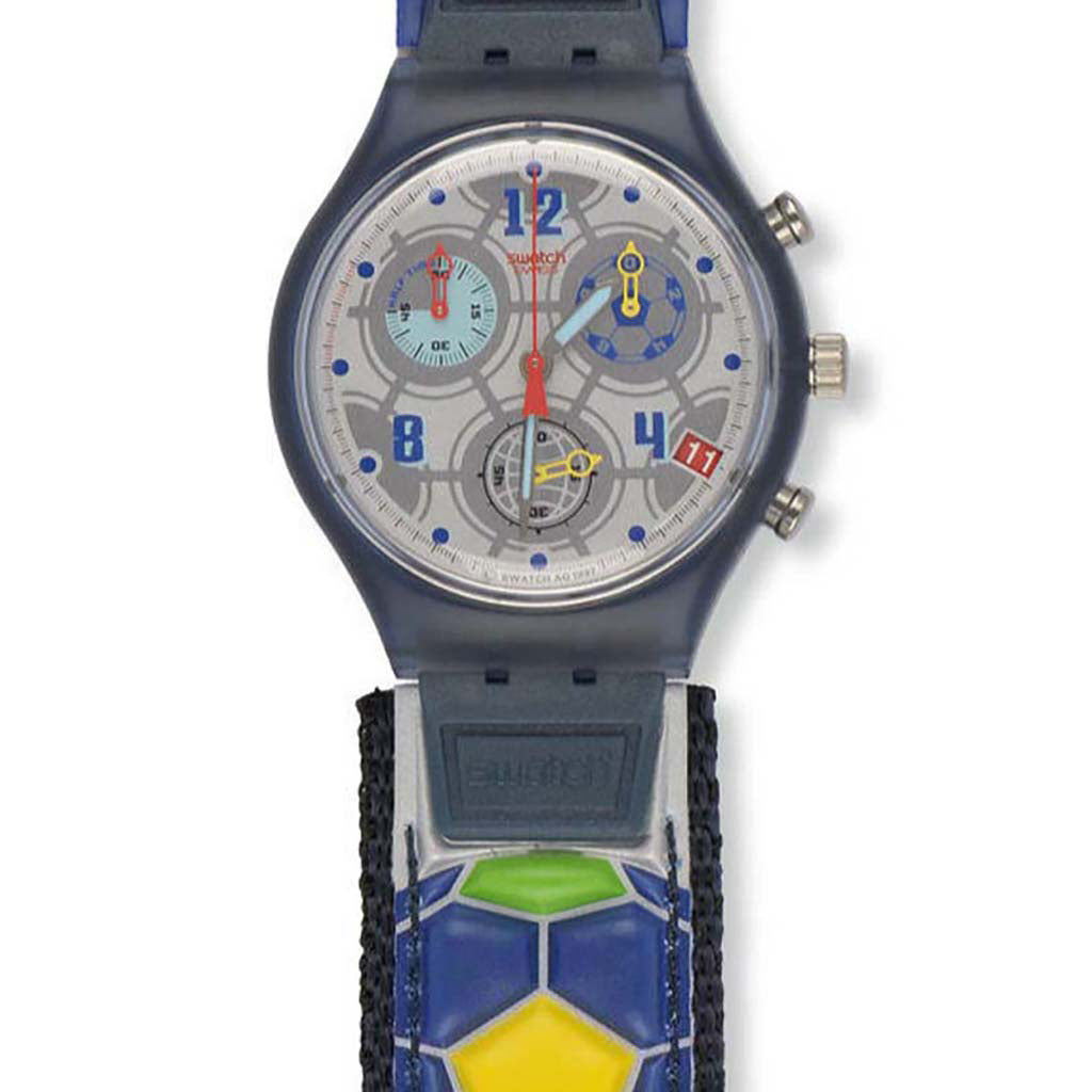 Swatch Chrono GOOOAL - BRAZIL SCZ401BR