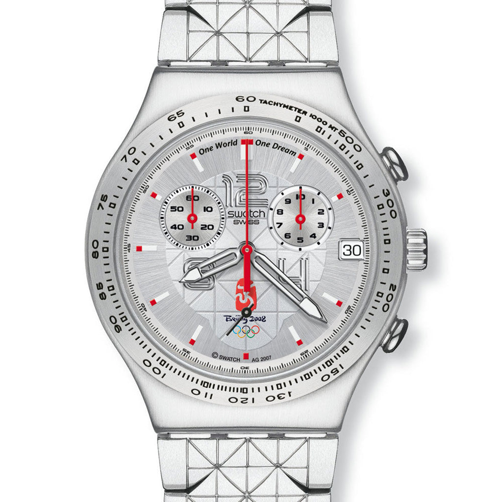 Swatch Irony Chrono Graphic Combination YCS496G