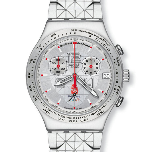 Swatch Irony Chrono Graphic Combination YCS496G