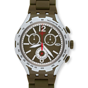 Swatch Irony XLite Chrono GREEN ATTACK YYS4022AG