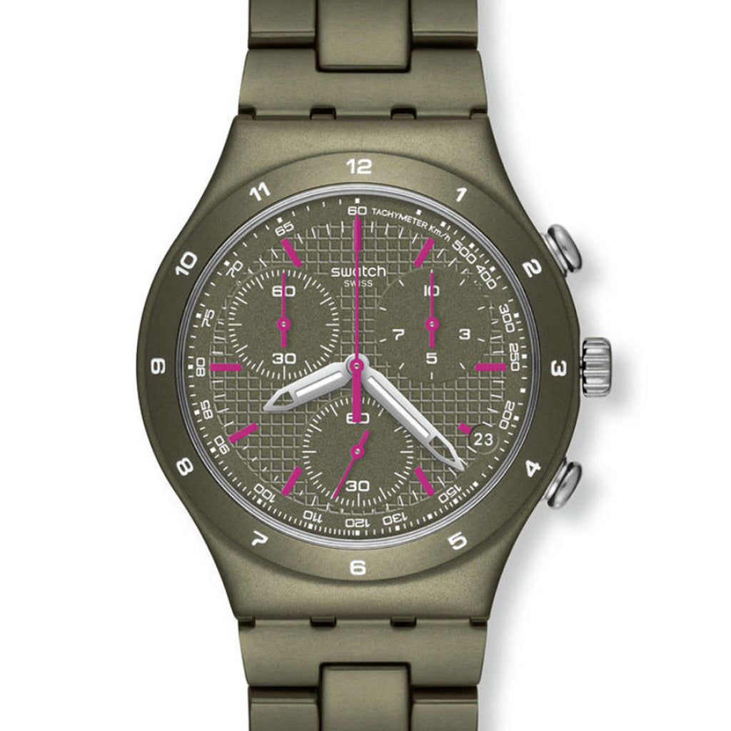 Swatch Irony Chrono GREEN COAT YCM4002AG