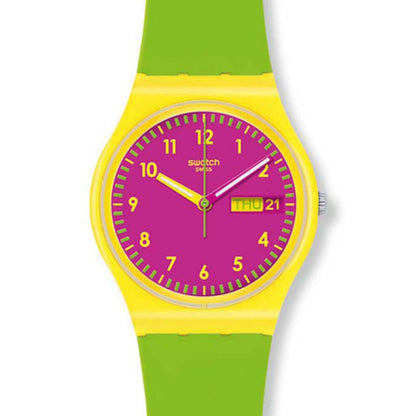 Swatch Gent GREEN JELLY GJ701