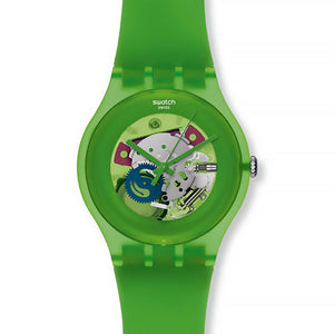 Swatch New Gent GREEN LACQUERED SUOG103