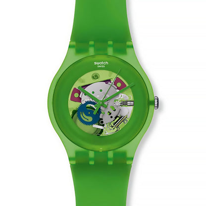 Swatch New Gent GREEN LACQUERED SUOG103