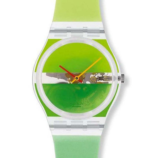 Swatch Gent Green Painted Time GK379