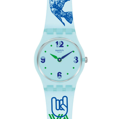 Swatch Lady #GreenTouche LN157