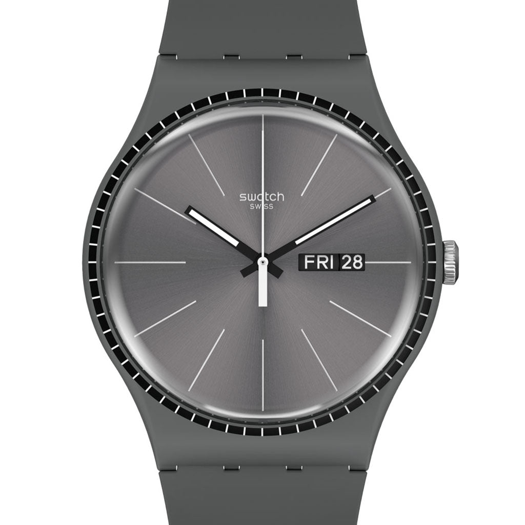 Swatch Originals New Gent Grey Rails SUOM709