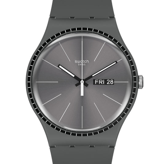 Swatch Originals New Gent Grey Rails SUOM709