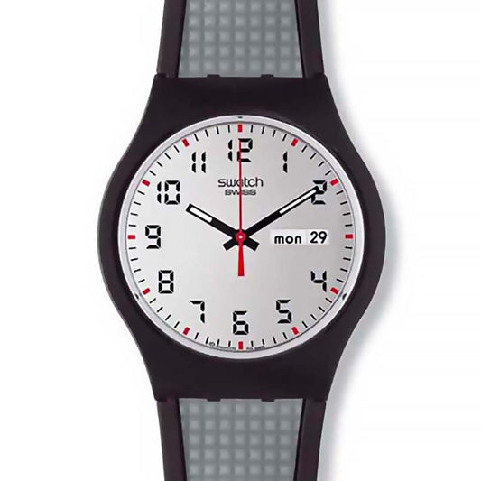 Swatch Jelly in Jelly Grey Relief SUJB703