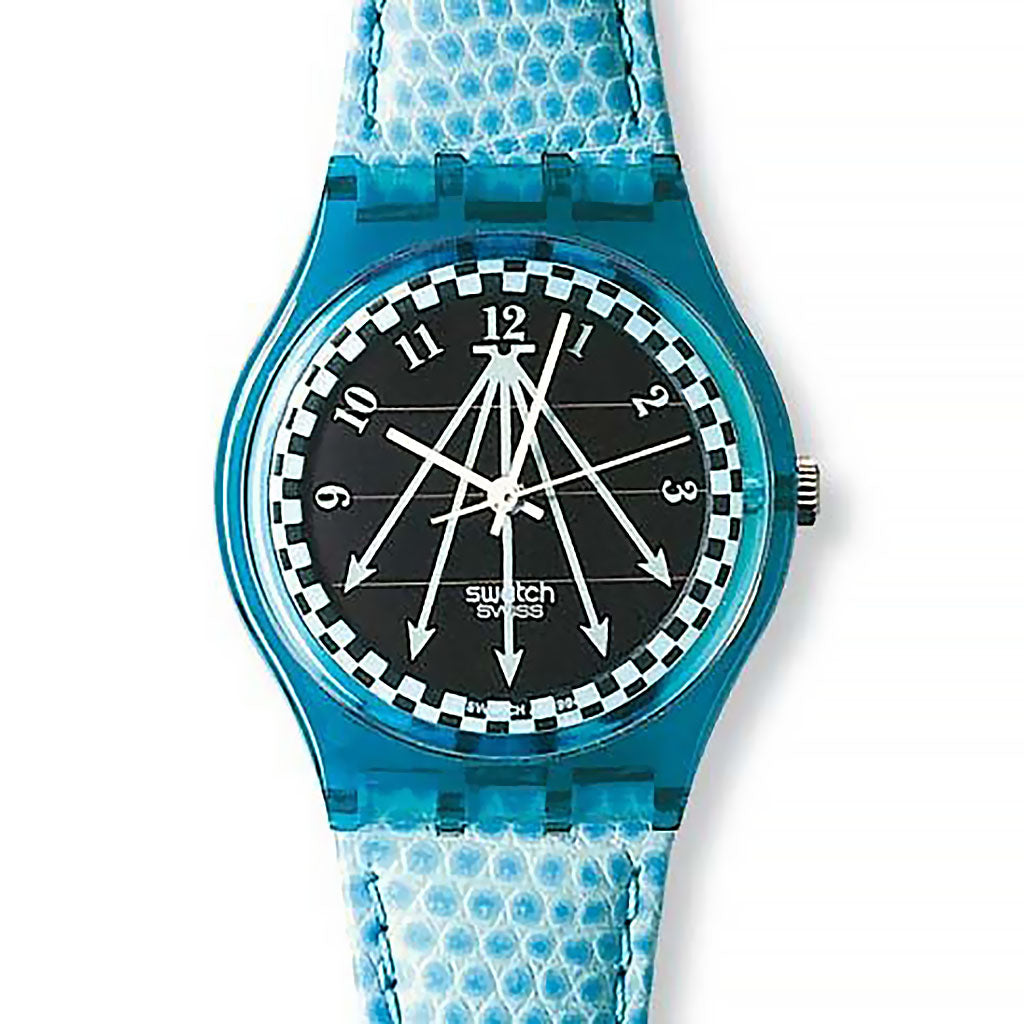Swatch Solar Happy Blue SRN100
