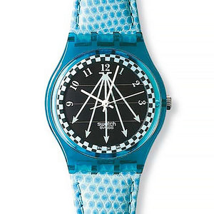 Swatch Solar Happy Blue SRN100