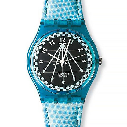 Swatch Solar Happy Blue SRN100