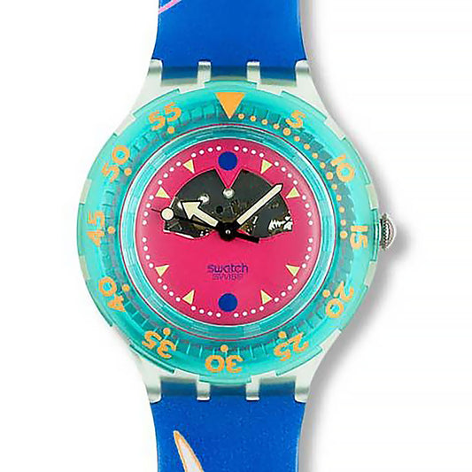 Swatch Scuba 200 Happy Fish Herrenwerk SDN101